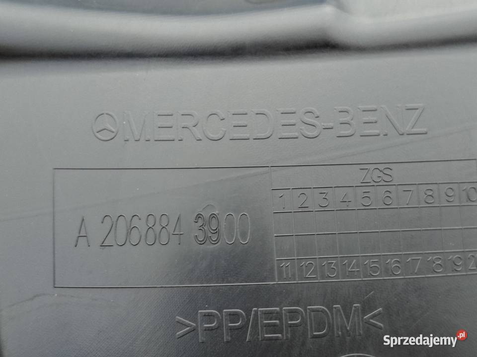 MERCEDES CKLASA W206 NADKOLE LEWY PRZÓD LEWE Bieleń