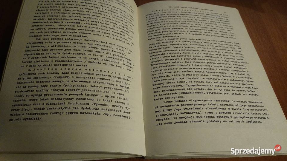 Podstawowe zagadnienia dydaktyki matematyki Tom Gdańsk
