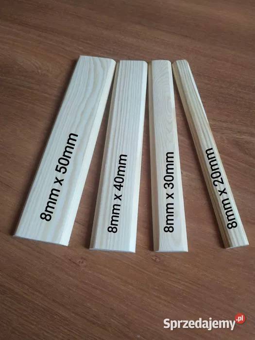 Listwa wykończeniowa drewniana maskująca opaska Narew