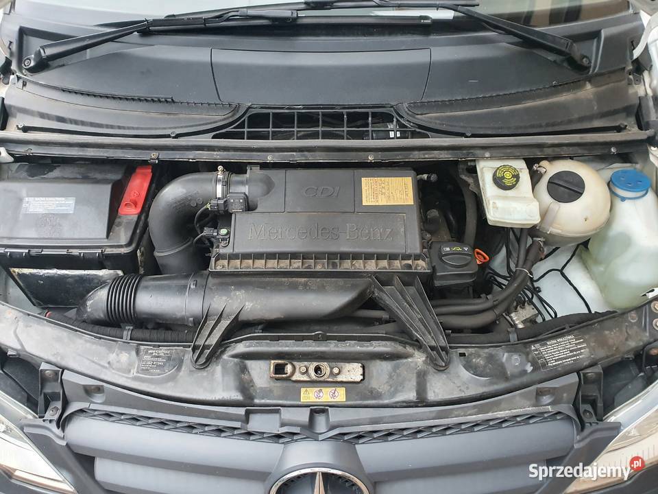 MERCEDES VITO 2012 DIESEL welurowa tapicerka