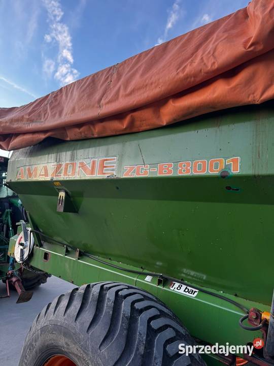 Sprzedam Amazone zgb 8001 Amazone Rozsiewacze nawozów Oława