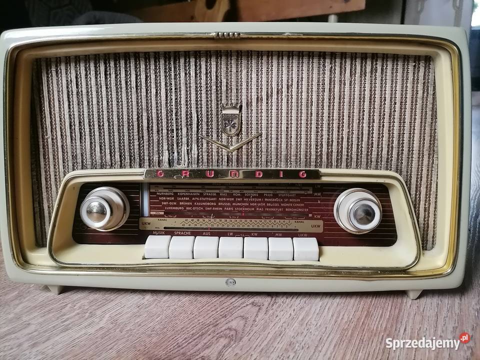 Stare radio lampowe z lat 50 tych Sprawne