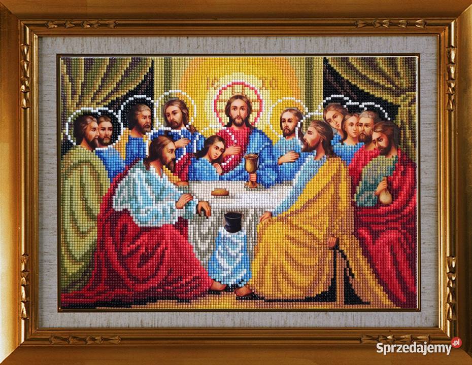 Obraz gotowy haft diamentowy Ostatnia Wieczerza