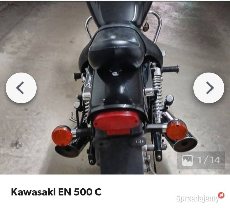 Kawasaki en 500 c Grybów