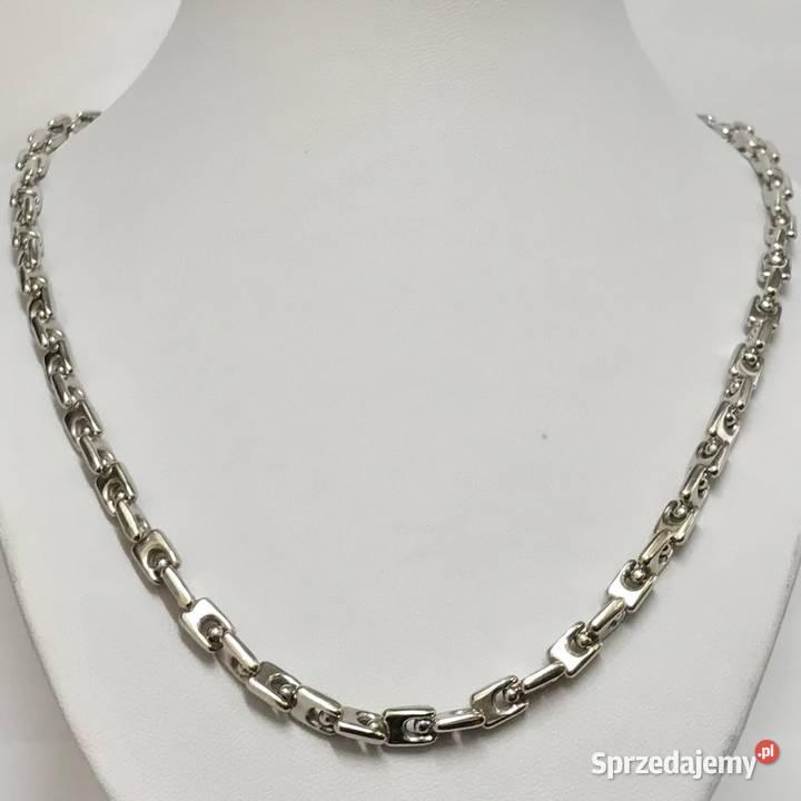 Złoty ŁAŃCUSZEK NASZYJNIK damski 750 18K z Zegarki i Biżuteria mazowieckie Warszawa sprzedam