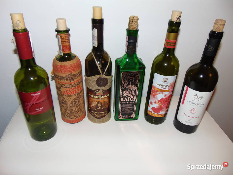 butelki na wino winie lubelskie Lublin sprzedam
