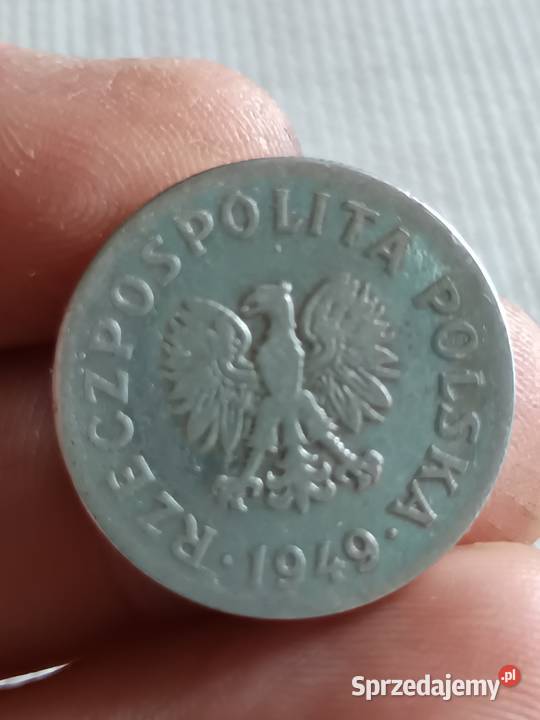 Sprzedam monete 50 gr 1949 r kkkk Numizmatyka Chełm
