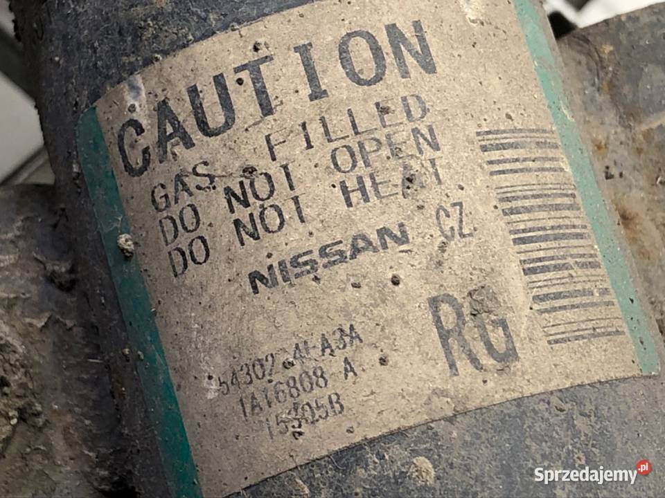 AMORTYZATOR PRAWY PRZÓD ZE SPRĘŻYNĄ NISSAN