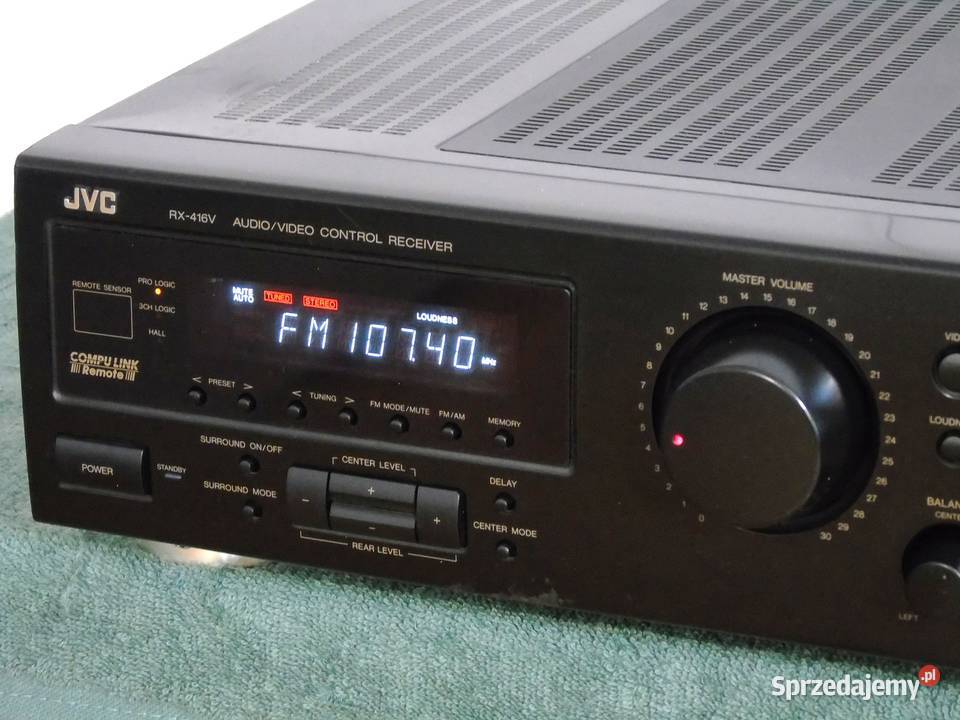 Amplituner JVC RX416 mocny i sprawny WYSYŁKA Jasło