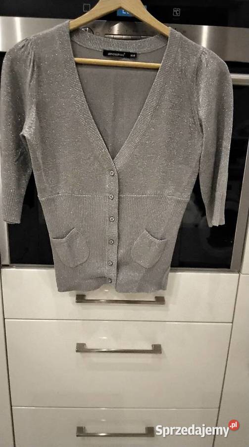 Sweter Sweterek Damski Atmosphere XSS Srebrna szary/srebrny