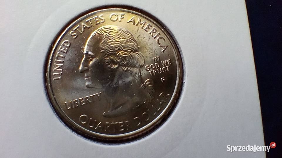 Stare monety 14 dolar 2000 Wirginia USA hologram Lesko
