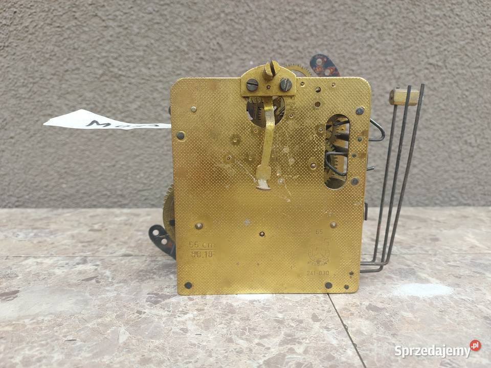 M089 Mechanizm starego zegara ściennego FHS Tczew