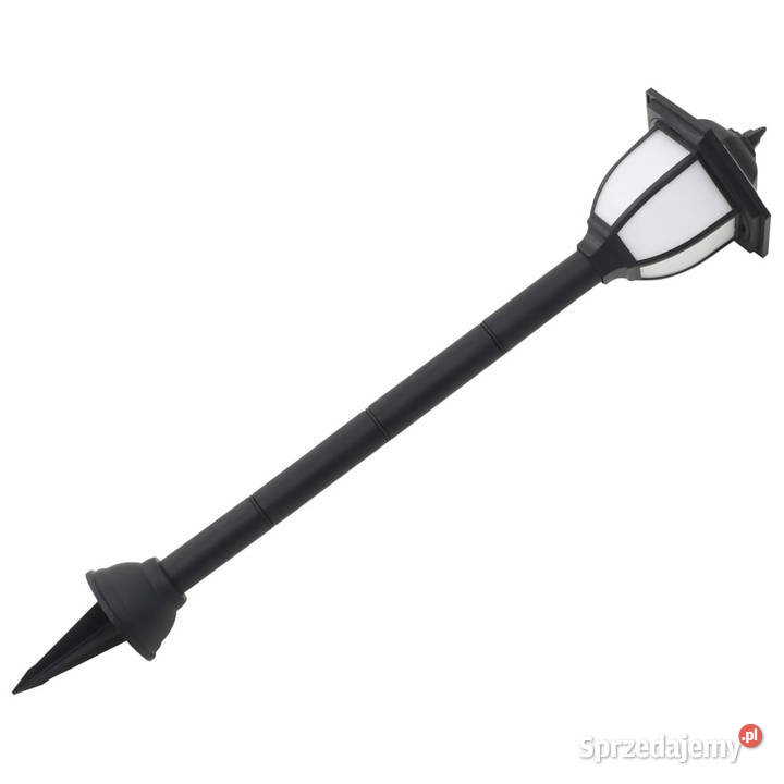 Zewnętrzne lampy solarne LED 3 czarne WM44471 mazowieckie Warszawa