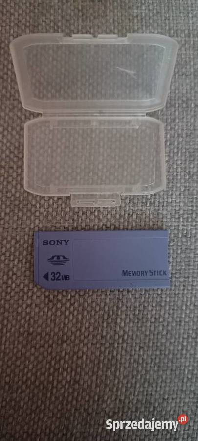 Sony Memory Stick 32mb kartą pamięci Tarnów