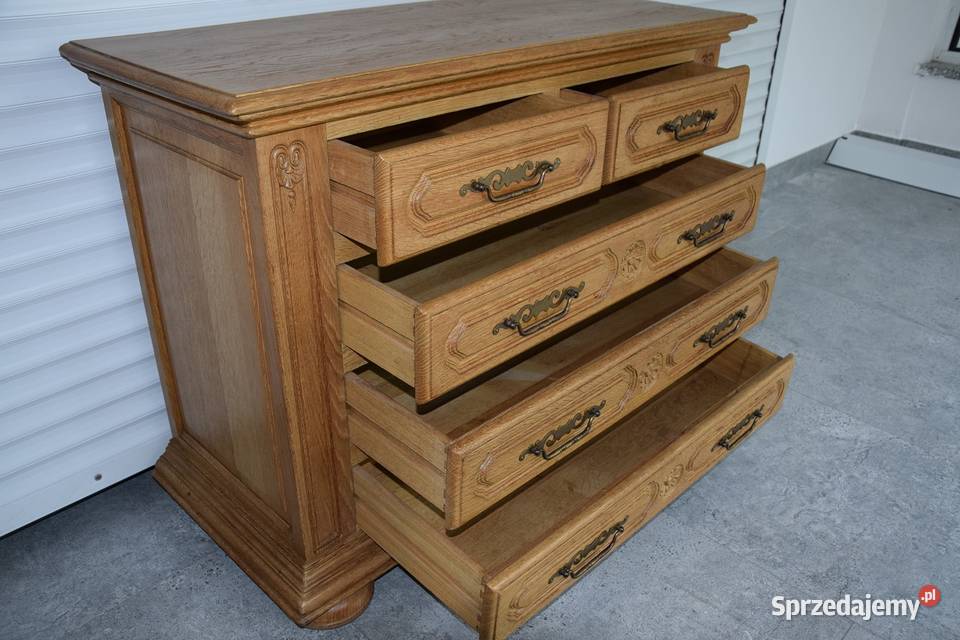 komoda z drewna dębowego nowa warmińsko-mazurskie Olsztyn