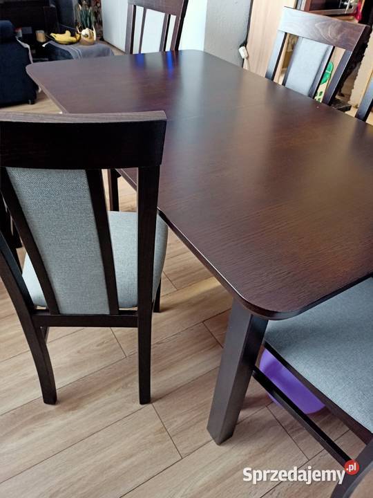 ROZSUWANY STÓŁ 6 KRZESEŁ Wodzisław Śląski
