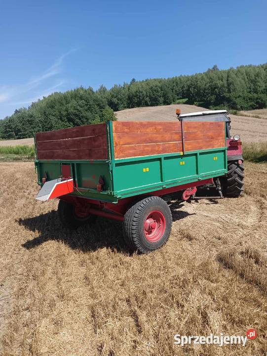 Przyczepa z kiprem na dwa siłowniki nieuszkodzony Pilica