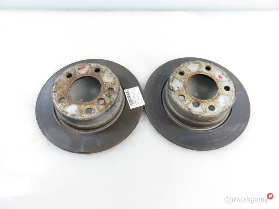 TARCZE HAMULCOWE TYŁ BMW E87 116 KOMPLET