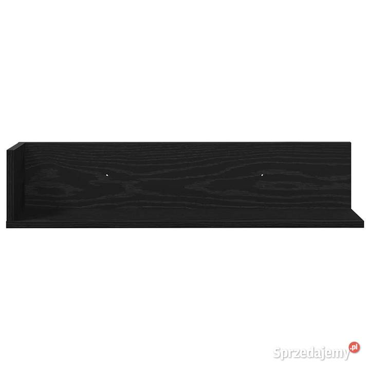 Półki ścienne 2 czarny 75x165x165 WM860032 Półki Warszawa