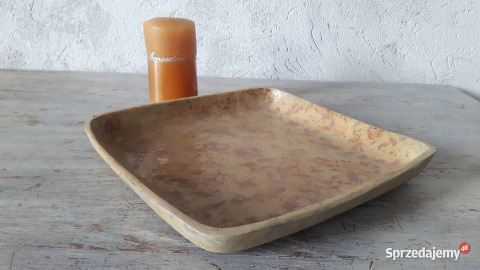Talerz ceramiczny ręcznie wykonany Otwock