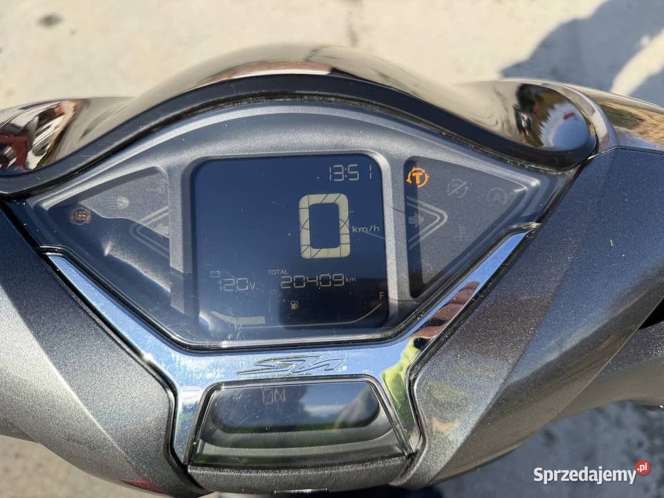 Honda SH 125i ABSTCS 2020r Uszkodzona kat A1 B Chlebna