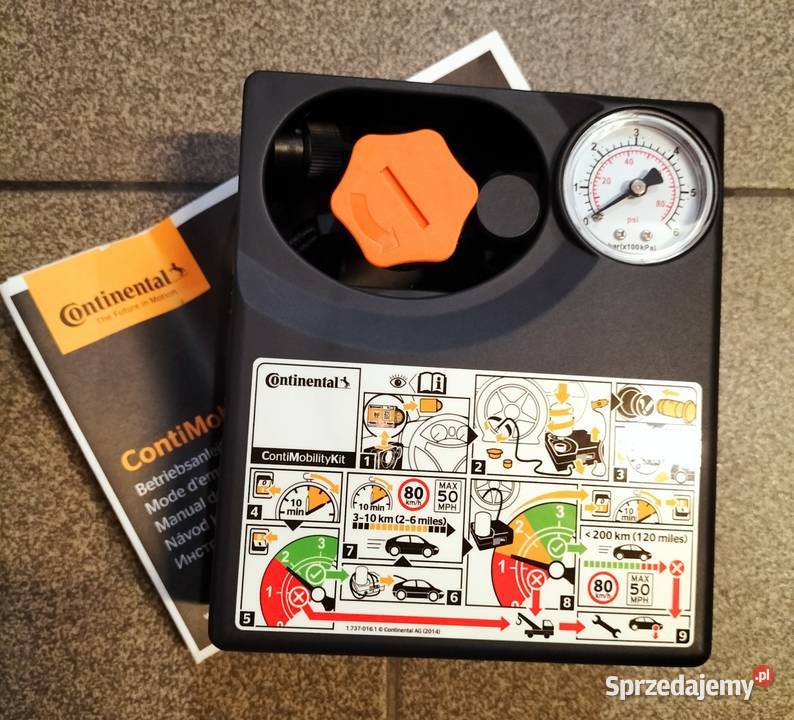 Zestaw naprawczy do koła opony kompresor Serwis kół i opon Skulsk