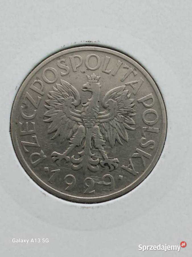 1 Złoty 1929 r 2 wielkopolskie Konin sprzedam