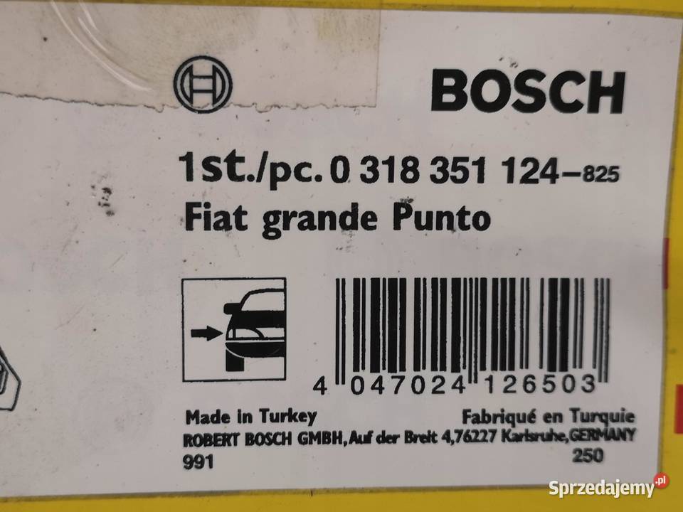 REFLEKTOR PRAWY TYŁ FIAT GRANDE PUNTO 2005 NOWA