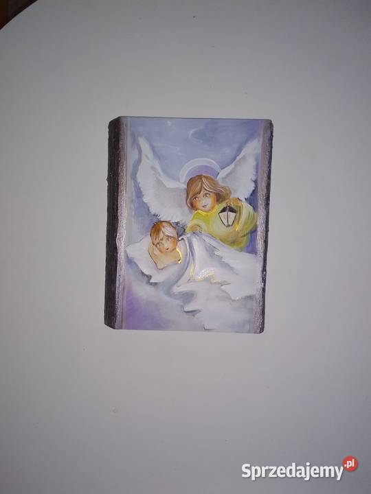 Obraz na desce malowany dziecka