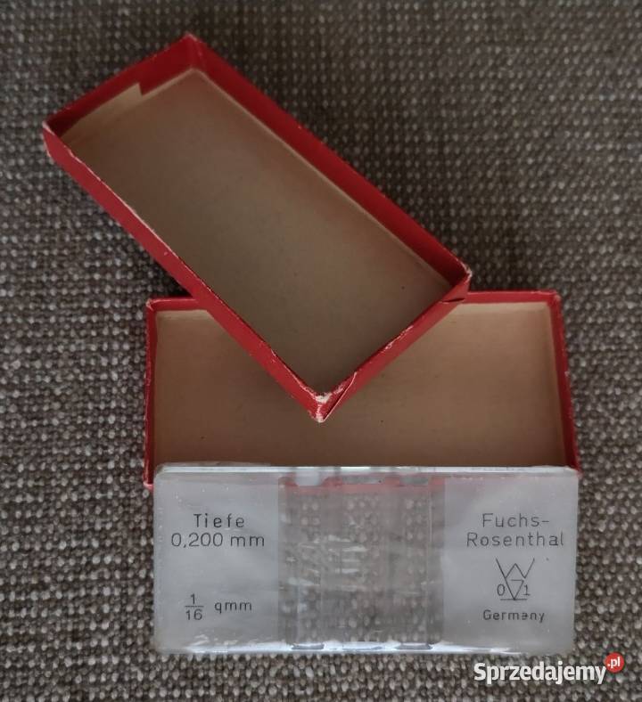 Komora zliczeniowa Tiefe FuchsRosenthal 0200 mm Katowice sprzedam