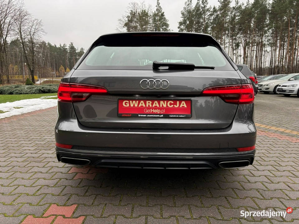Audi A4 Avant SLine 20 190 Full LED Bang Olufsen Samochody osobowe mazowieckie Lipówki sprzedam