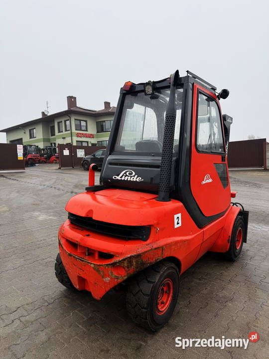 wózek widłowy LINDE H35D diesel kabina wolny