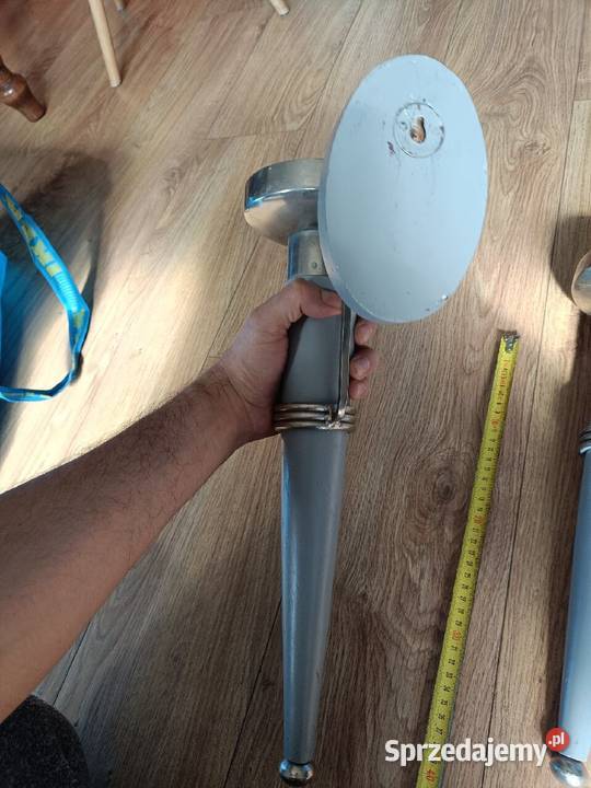 Świecznik ścienny drewniany klinkiet pochodnia dolnośląskie Wrocław