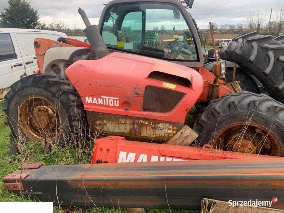Manitou 731 Maszt 7 m Skrzynia Felgi Most Tył Jastrzębniki