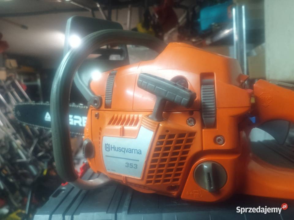 Husqvarna 353 pila spalinowa praktycznie nowe lubelskie sprzedam