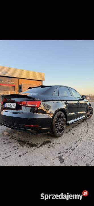Audi a3 8v 20tdi sedan 2019 s tronic nieuszkodzony A3 warmińsko-mazurskie Orneta