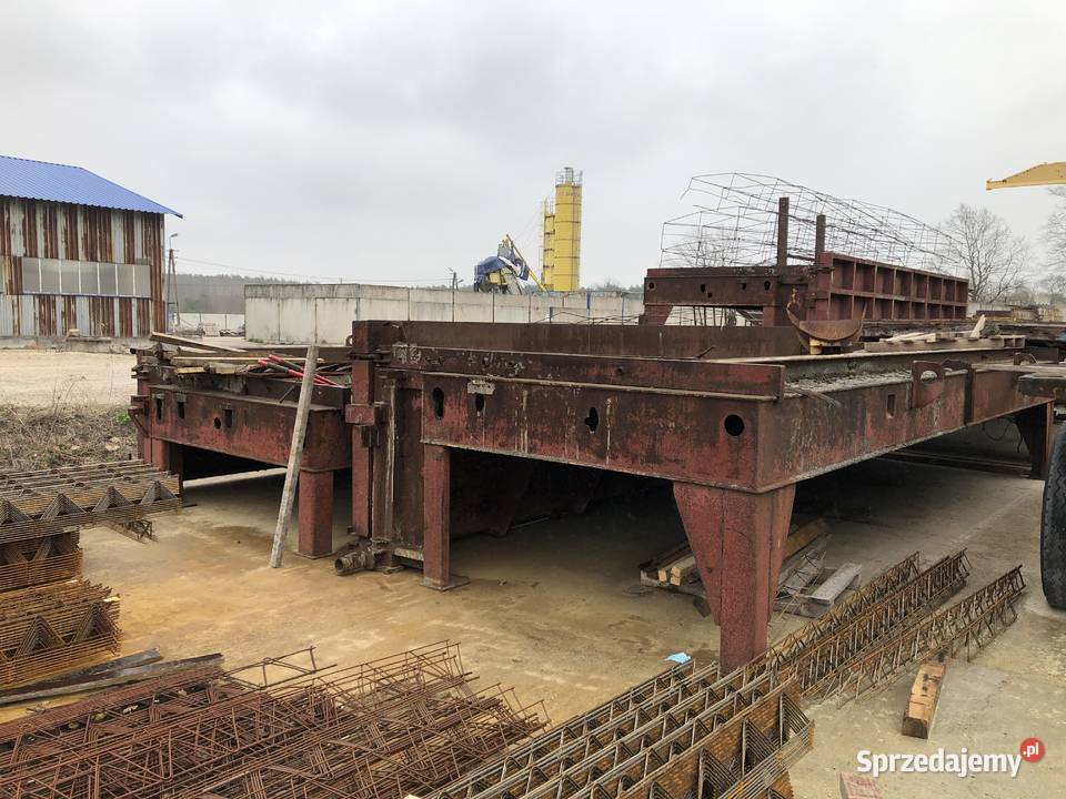 Podkłady stalowe do produkcji betonowej Ostrowik