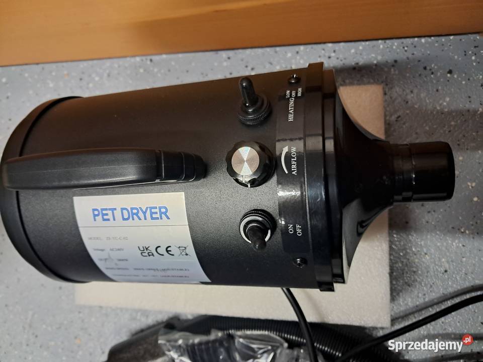 nowa profesjonalna suszarka zwierząt moc 2800W Sandomierz
