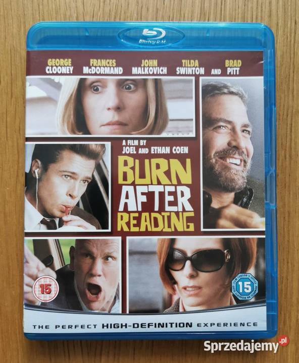 Burn After Reading Tajne Poufne Bluray En 2008 Parzęczew sprzedam