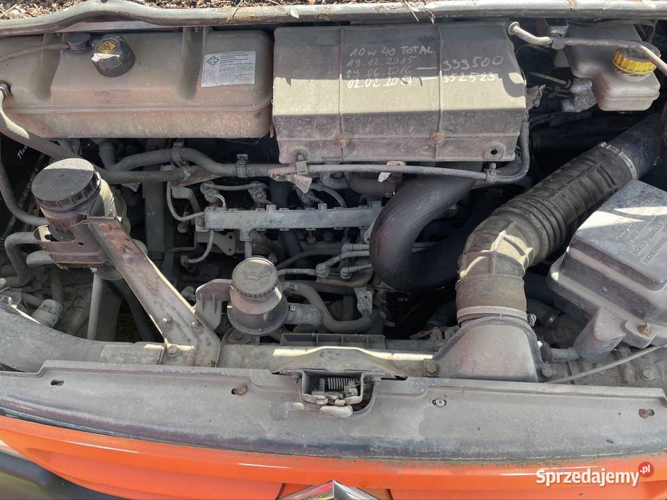 Citroen jumper 20 diesel uszkodzony Szczecin