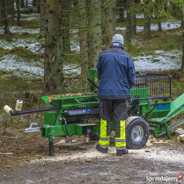 Elektryczny kombajn do drewna opałowego firmy Zakopane