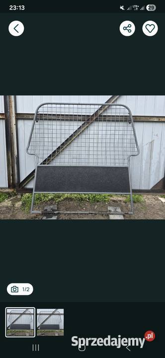 Ściana grodziowa była zamontowana w renault Łaszczów