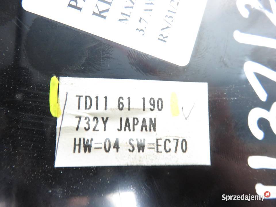 PANEL NAWIEWU KLIMATRONIK MAZDA CX9