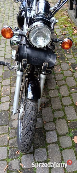 Yamaha Virago 125 1997 oparcie pasażera kask małopolskie