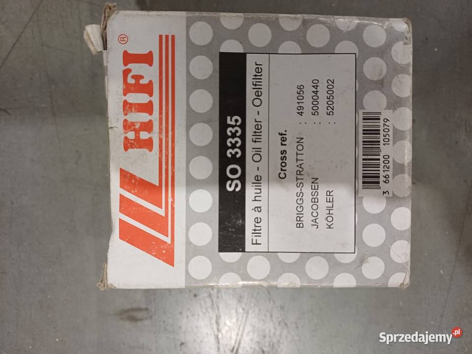 SPRZEDAŻ Filtr oleju Hifi Filter SO 3335 Jelcz-Laskowice