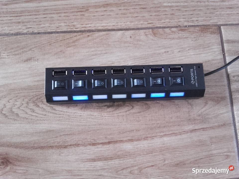 Hub USB 20 z przełącznikami rozdzielacz USB 20 Bydgoszcz