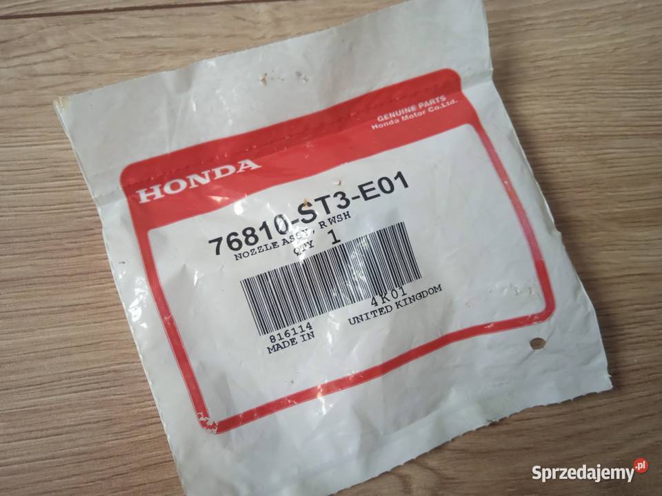 OEM Honda nowa dysza spryskiwacza Łódź