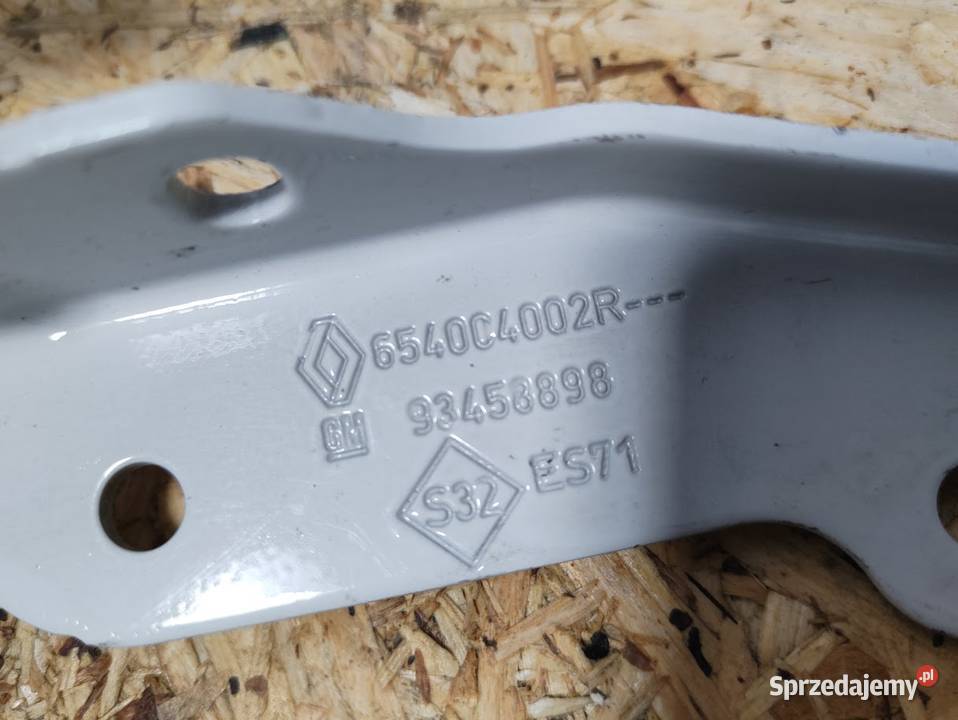 Zawias Maski Prawy Renault Trafic III Vivaro B Pleszew sprzedam