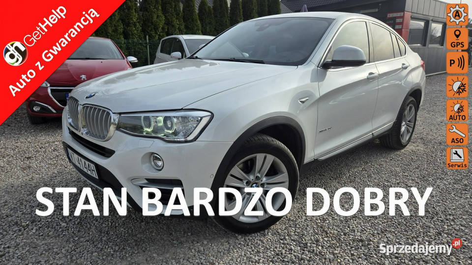 BMW X4 20 XD xLine 190 Blisy Kamera Full Serwis ASR (kontrola trakcji) mazowieckie