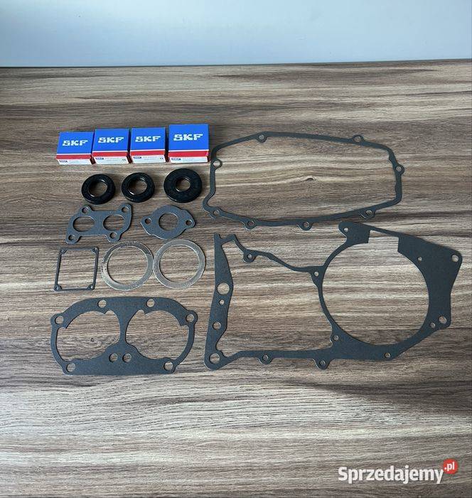 NOWY KOMPLET ŁOŻYSKA SKF USZCZELNIACZE USZCZELKI